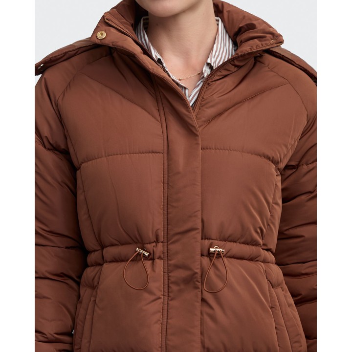 Casaca Mujer Isis Marron Pecana