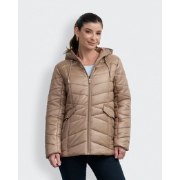 Casaca Mujer Naunet Beige Sand