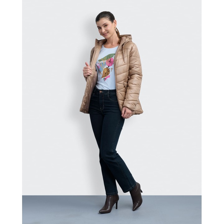 Casaca Mujer Naunet Beige Sand