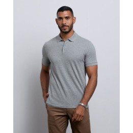 Polo Cuello Camisa Hombre Anthony Gris Melange