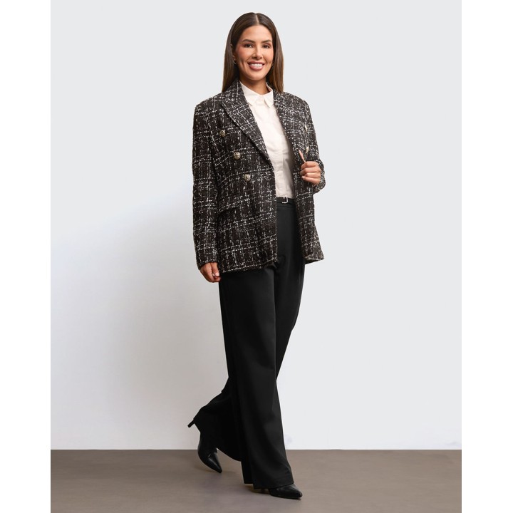Blazer Mujer Roma Negro
