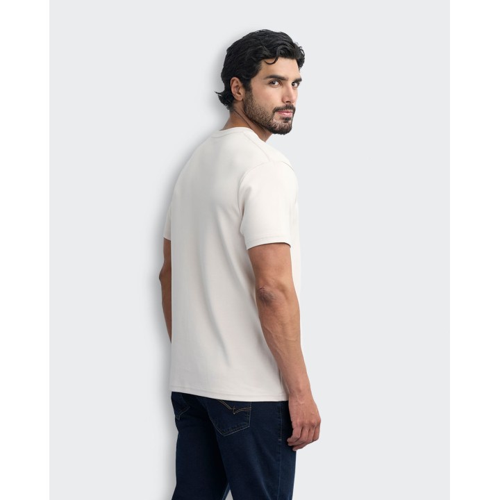 Polo Hombre Tulio Crema Ivory