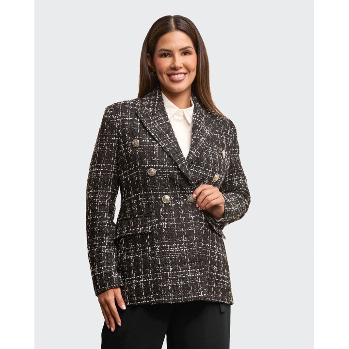 Blazer Mujer Roma Negro