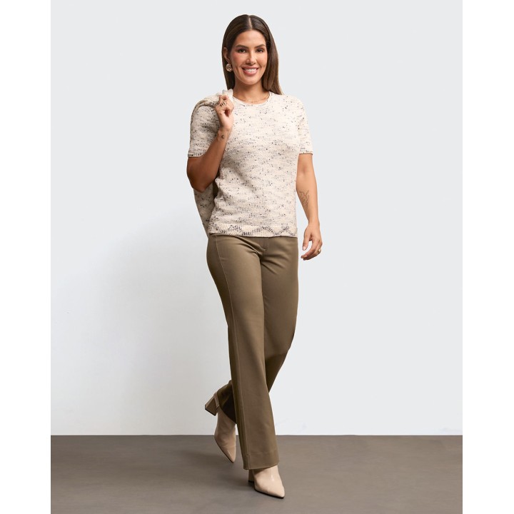 Chompa Mujer Corinel Beige Crema