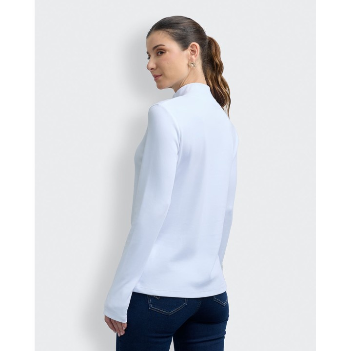 Polo Mujer Isabela Blanco