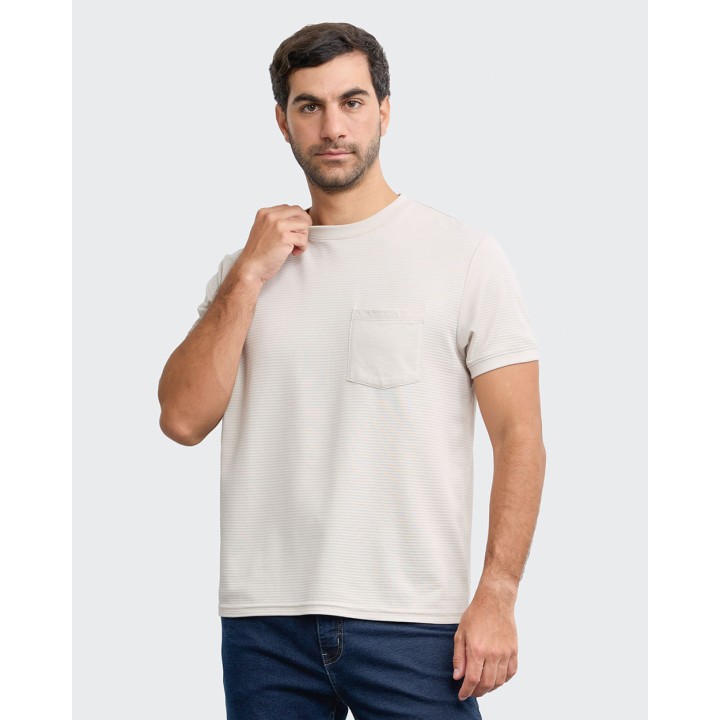Polo Hombre Rodri Beige Arena