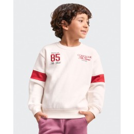 Polera Niño Kevin Crema Pastel