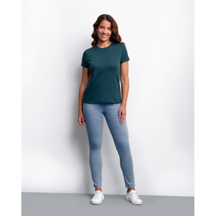 Polo Mujer Isaura Verde Botella
