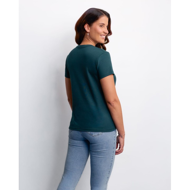 Polo Mujer Isaura Verde Botella