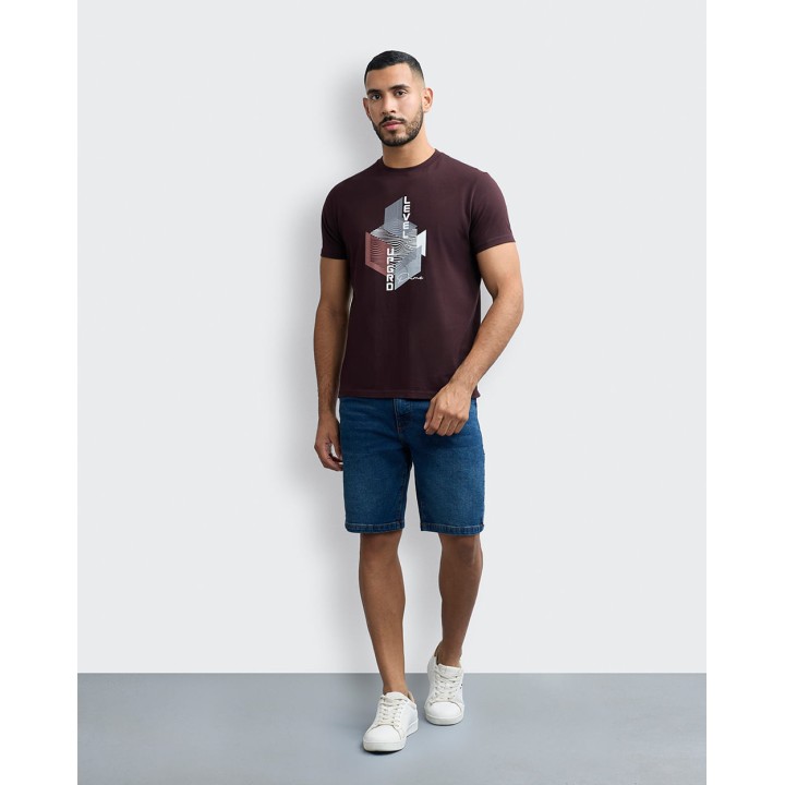 Polo Hombre Ronald Vino Oscuro