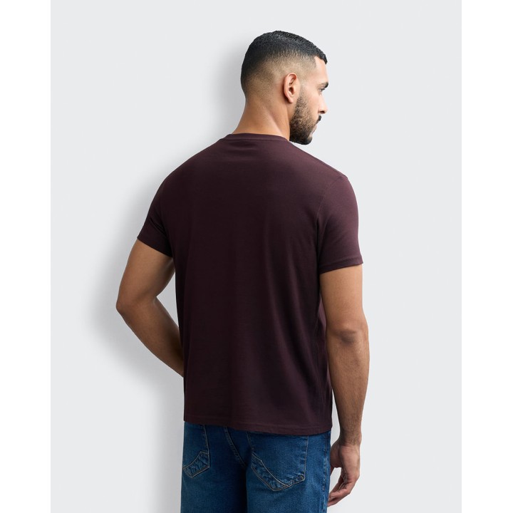 Polo Hombre Ronald Vino Oscuro