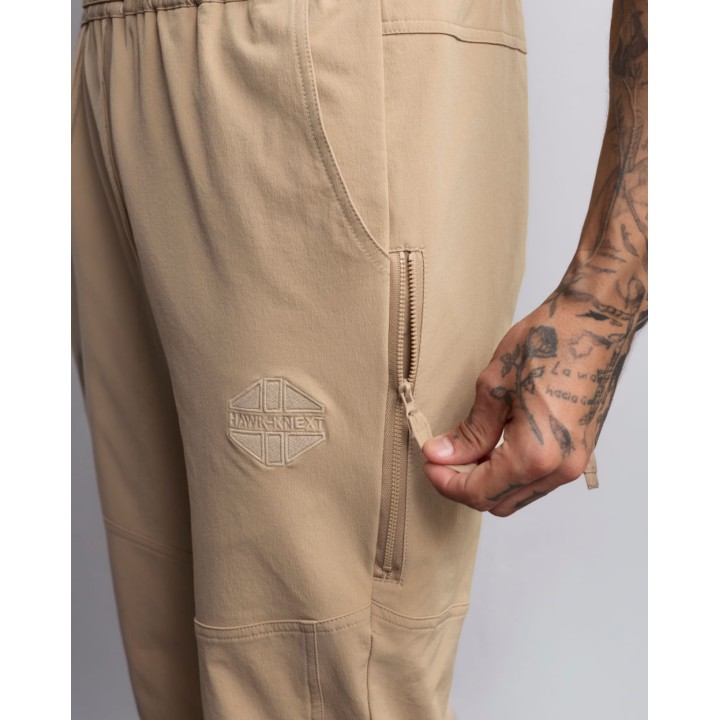 Jogger Hombre Charles Beige Camello