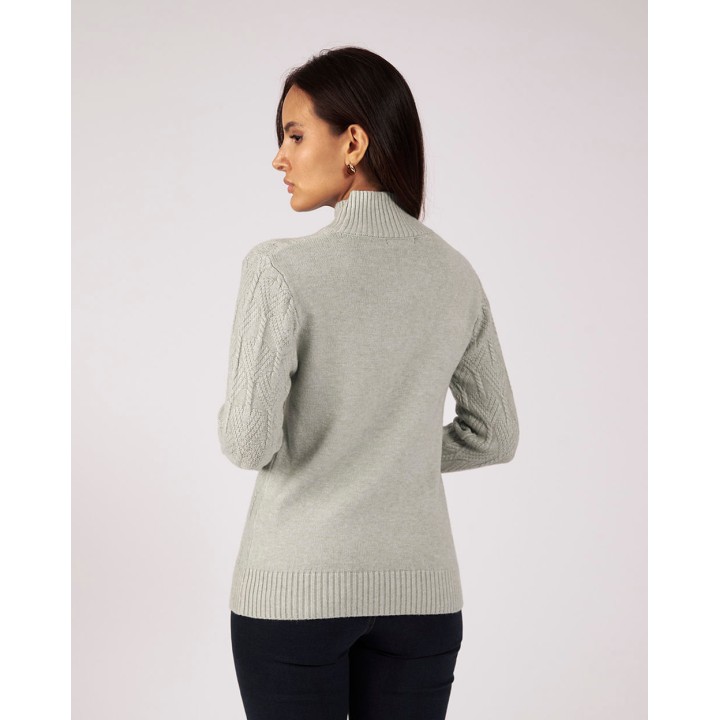 Chompa Mujer Mora B Verde Lili