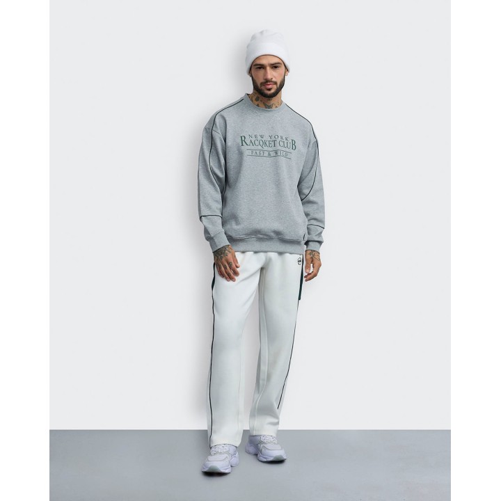 Polera Hombre Lex Plomo Melange