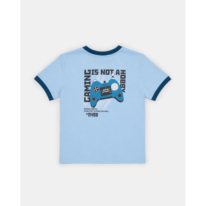 Polo Niño Nico Celeste