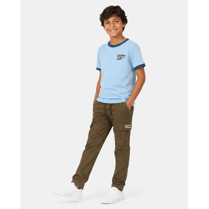 Polo Niño Nico Celeste