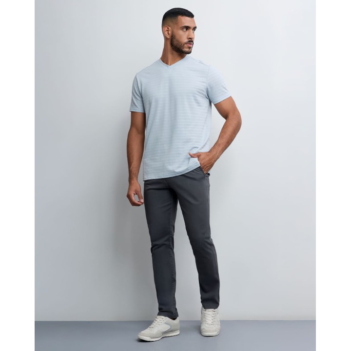 Polo Hombre Ash Celeste Empolvado