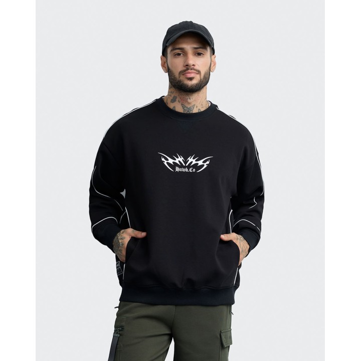 Polera Hombre Lex Negro