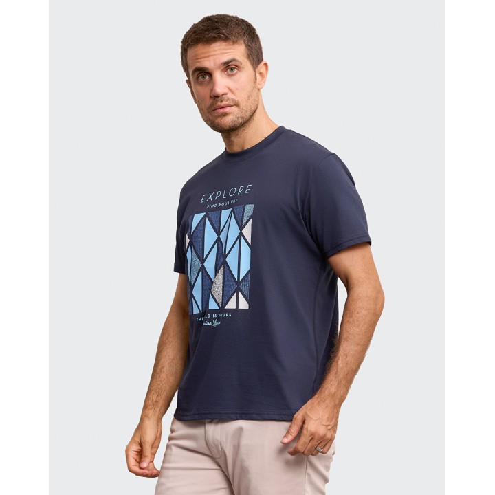 Polo Hombre Ronal Azul Imperial