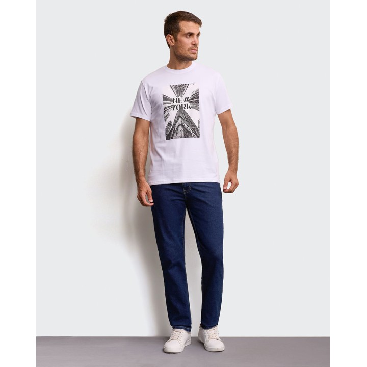 Polo Hombre Ronal Blanco Optico