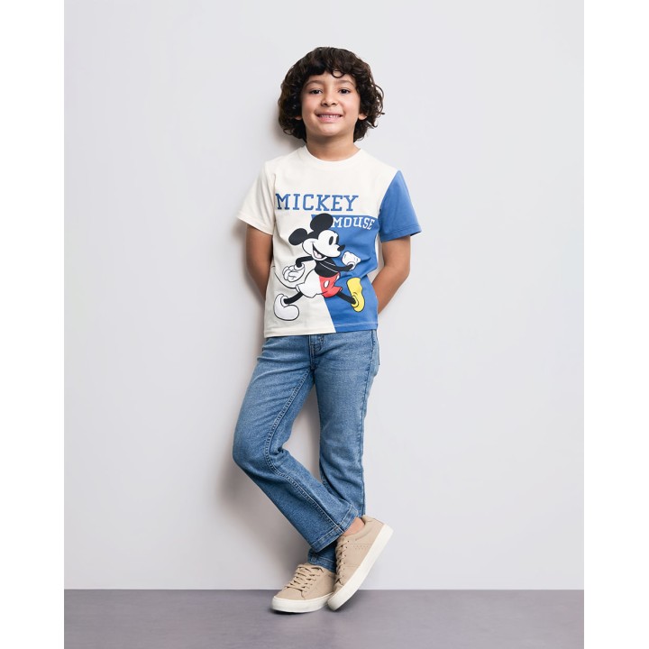 Polo Niño Max Crema Pastel