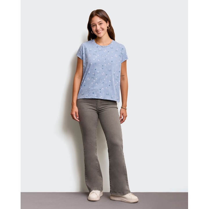 Polo Mujer Main Acero