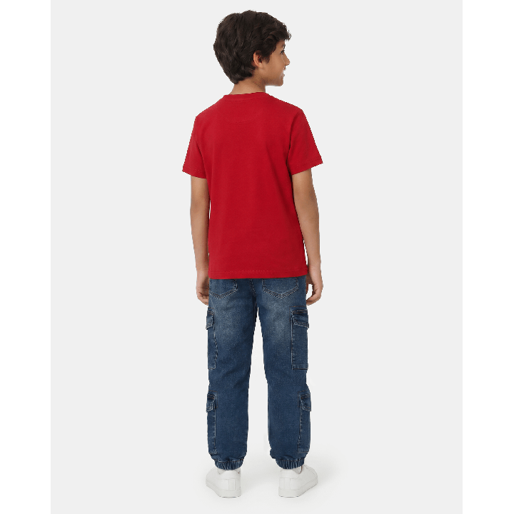 Polo Niño Eros Rojo Fuerte