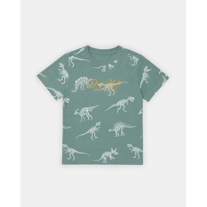 Polo Niño Eros Verde Trellis