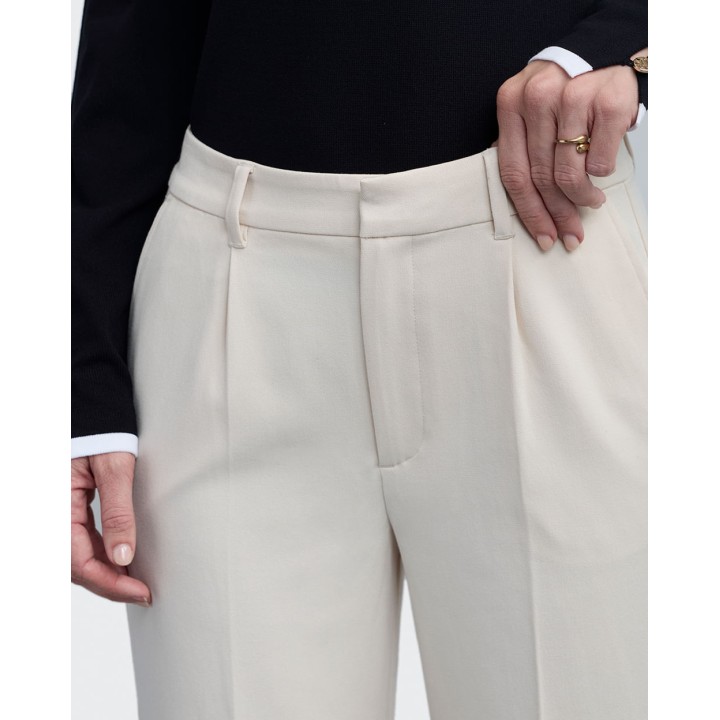 Pantalón Mujer Neith Crema Pastel