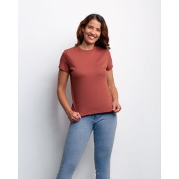 Polo Mujer Isaura Teja Oscuro