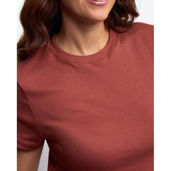 Polo Mujer Isaura Teja Oscuro