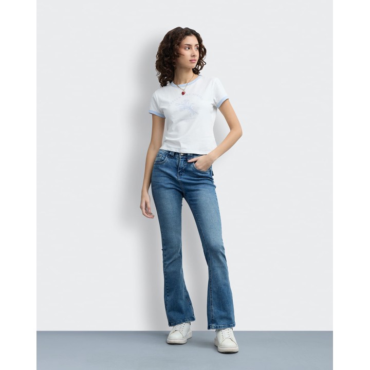 Jean Mujer Carme Dirty Wash