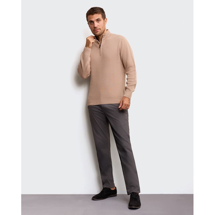 Chompa Hombre Thiago Beige Melange