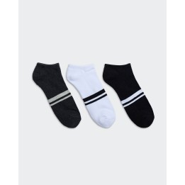 Calcetines Pack x 3 Hombre Cales Gris/blanco/negro