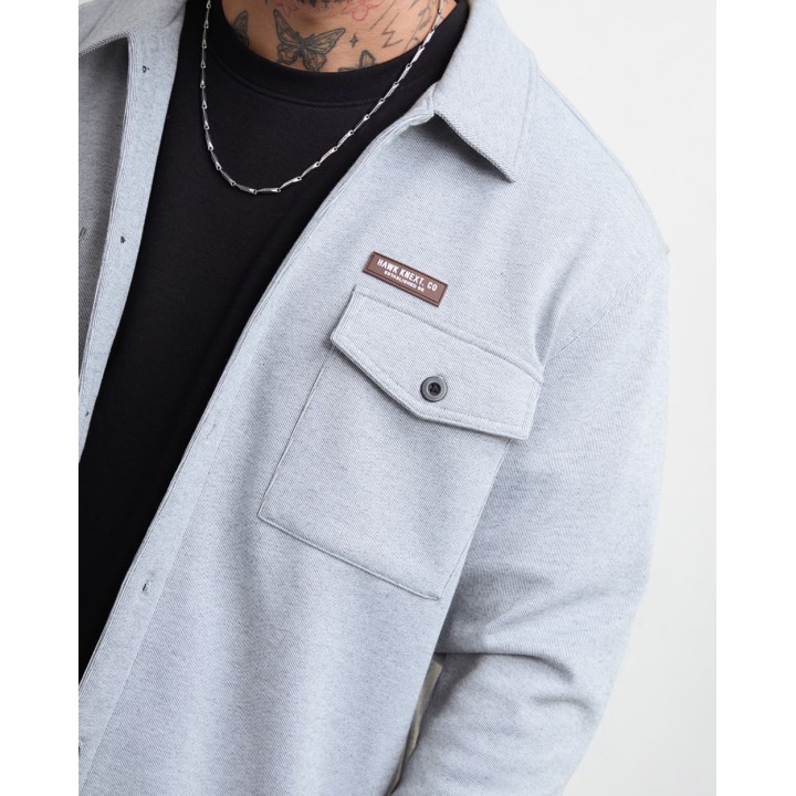 Camisa Hombre Samir Niquel Poly Htr