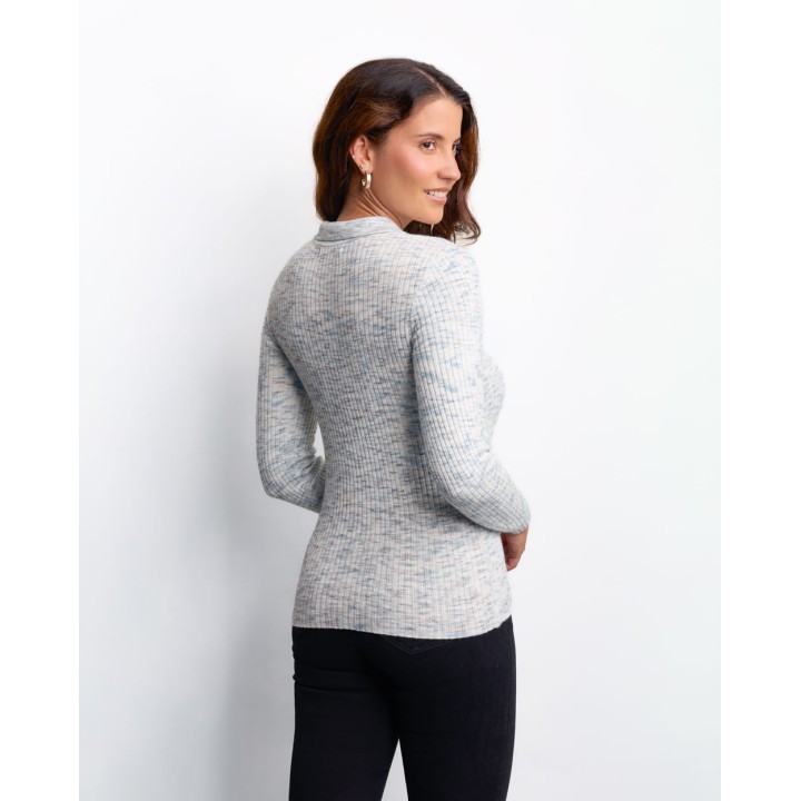 Chompa Mujer Zhira Celeste Royal
