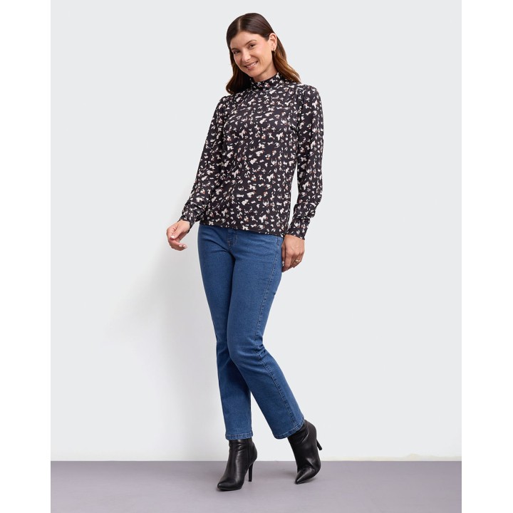 Polo Mujer Flavia Negro