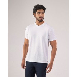 Polo Hombre Jake Blanco Optico