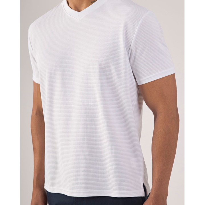 Polo Hombre Jake Blanco Optico