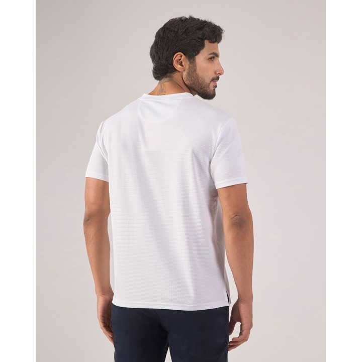 Polo Hombre Jake Blanco Optico