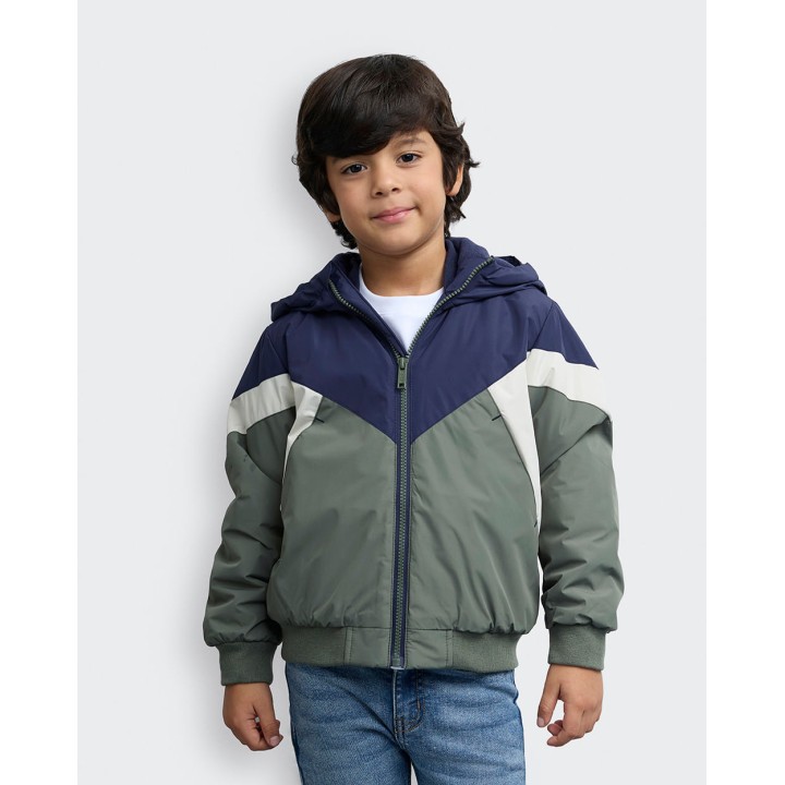 Casaca Niño Biden Azul Náutico