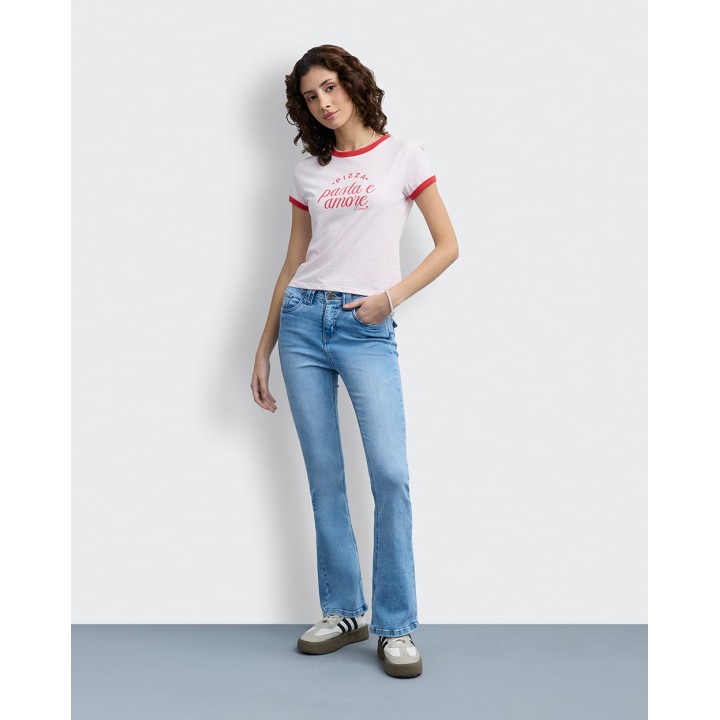 Jean Mujer Carme Light Wash