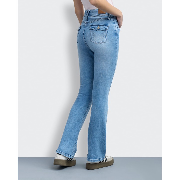 Jean Mujer Carme Light Wash