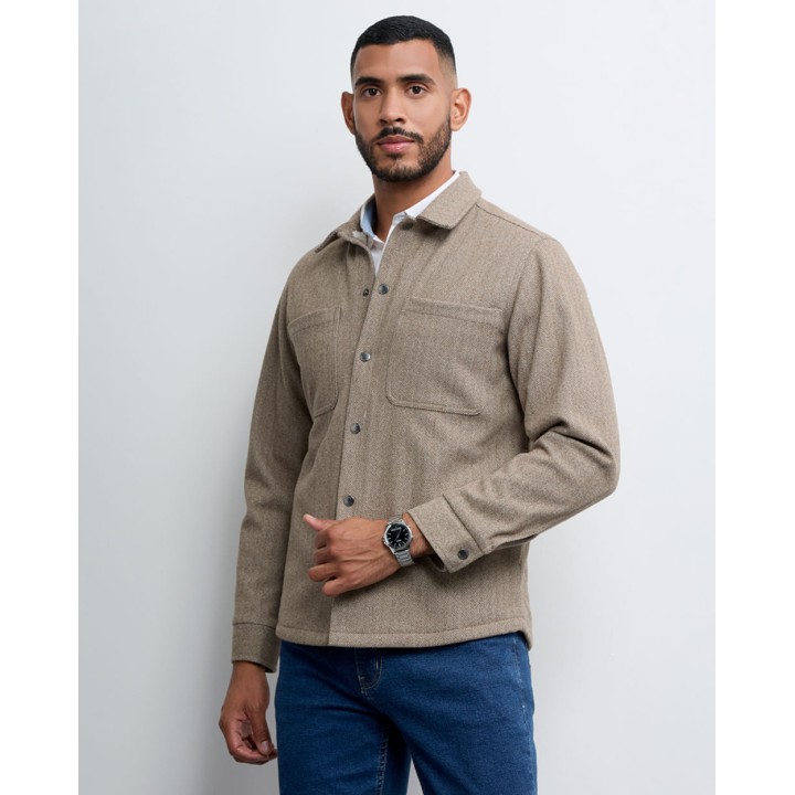 Casaca Hombre Reid Verde Oscuro