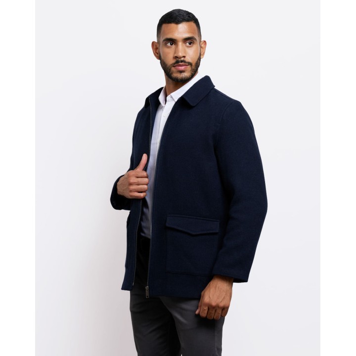 Abrigo Hombre Roy Azul Dutty