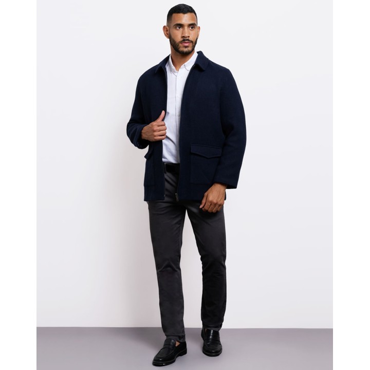 Abrigo Hombre Roy Azul Dutty