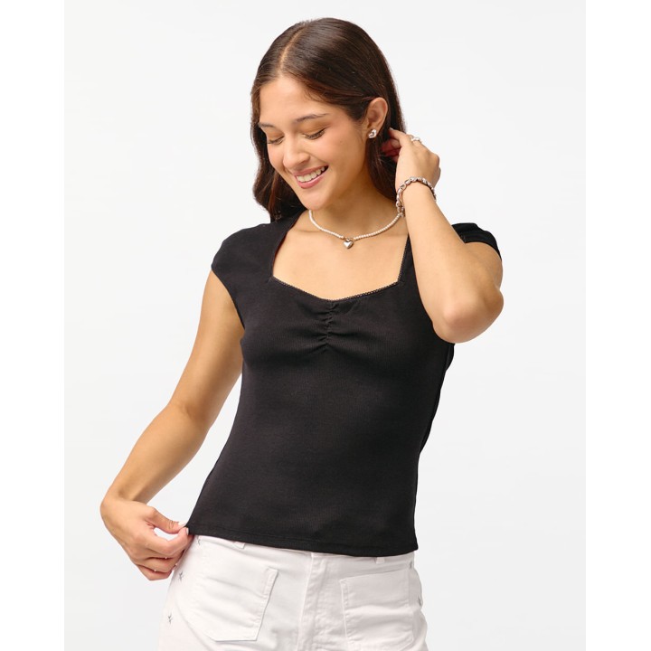 Polo Mujer Pieri Negro