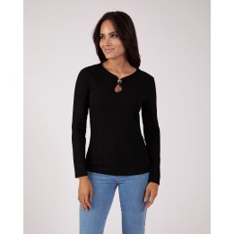 Polo Mujer Braulia Negro