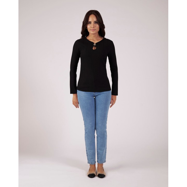 Polo Mujer Braulia Negro