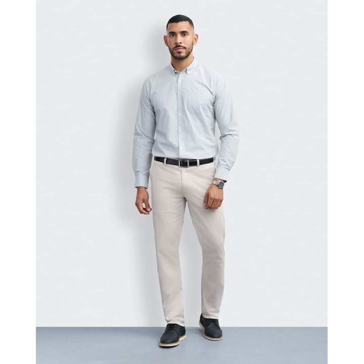 Camisa Hombre Piedro Gris Claro